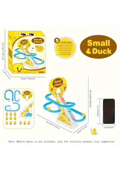 Babydoor Toys 588-7 Small Duck 3 Ördekli Merdivenli Oyuncak