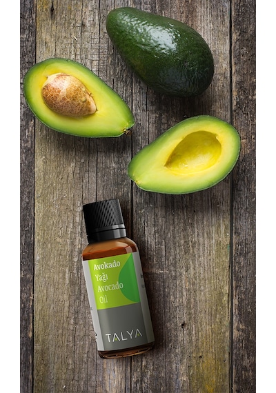 Talya Soğuk Sıkım %100 Saf ve Doğal  Avokado Yağı  20 ML