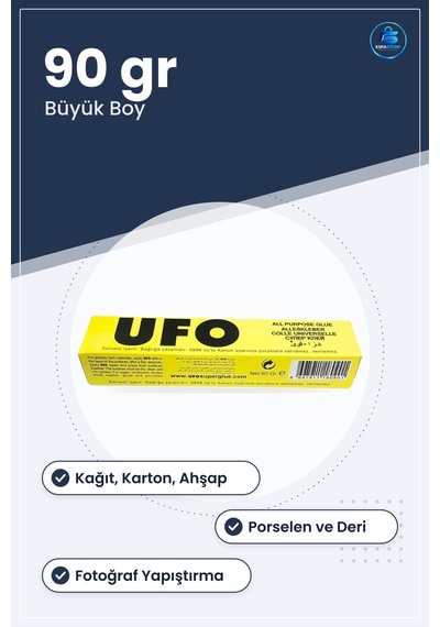 Yapıştırıcı 90 Gr Büyük Boy Kağıt Karton Ahşap Deri Porselen Foto