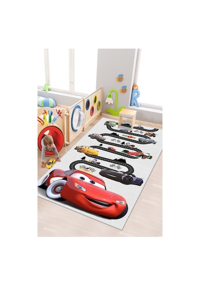 West Home Oyun Halısı Makinede Yıkanabilir Kaymaz Taban Leke Tutmaz Antibakteriyel Çocuk Odası Halısı Wh 502 Red