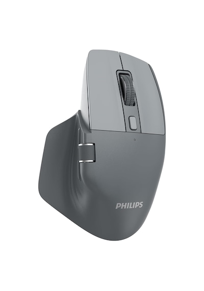 Spk7858 Bluetooth Kablosuz Çift Modlu 4000dpı 7 Tuşlu Optik Mouse Gri