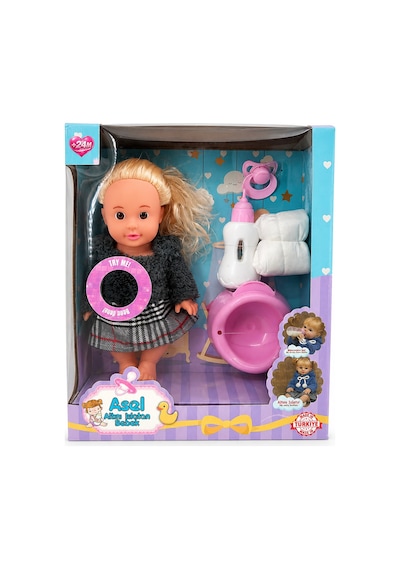 Asel 35 Cm Altını Islatan Ve Konuşan Et Bebek