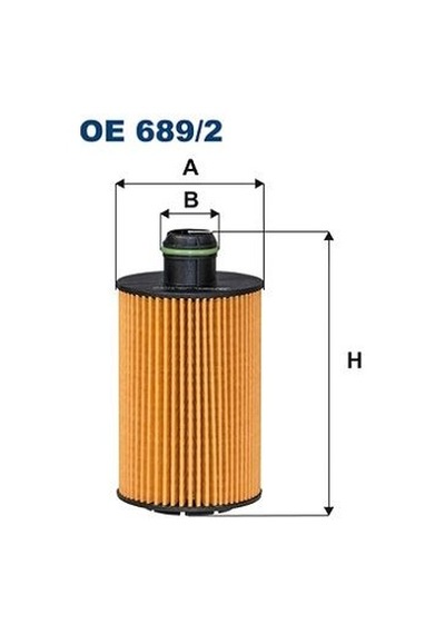 FILTRON OE6892 YAĞ FİLTRESİ JEEP GRAND CHEROOKEE IV-LANCIA THEMA
