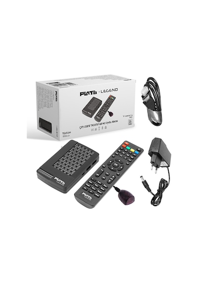 Plato Legend Çift Usb Tkgsli Mini HD Uydu Alıcısı