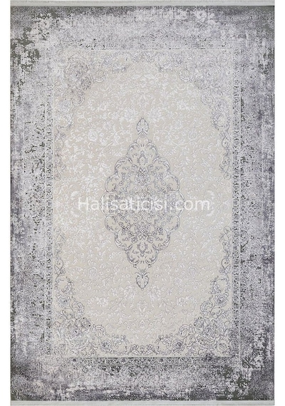 Artemis Halı Dream 09707e Krem Gri Halı Krem