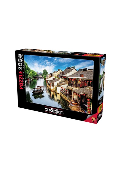 Anatolian 2000 Parçalık Puzzle - Xitang Antik Şehri 3945