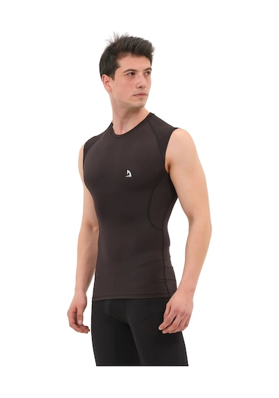 Hnc Sport Kolsuz Compression Spor Body Gym Fitness Biker T-shirt Si Yah