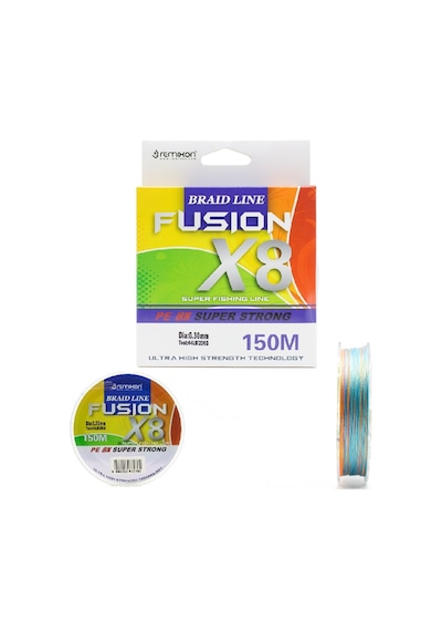 REMIXON FUSION 150M 0,18MM X8 MULTI COLOR İP MİSİNA