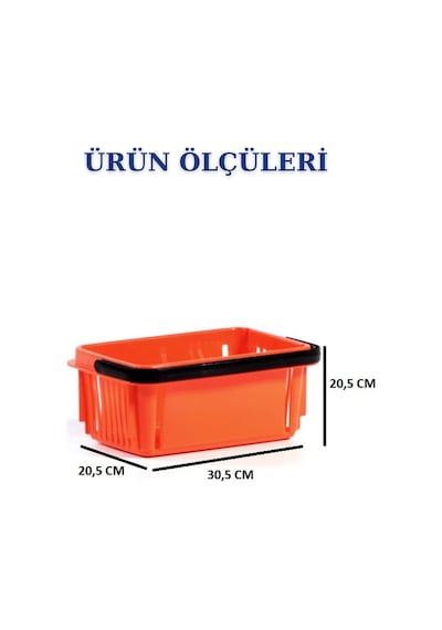 2 adet 7 Litre Kozmetik Sepeti Bijuteri Sepeti Kırtasiye Sepeti T