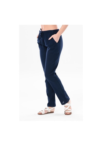 Eliş Şile Bezi Şile Bezi Çift Cepli Unisex Yazlık Pantolon Lacivert Lcvt-lacivert Lacivert