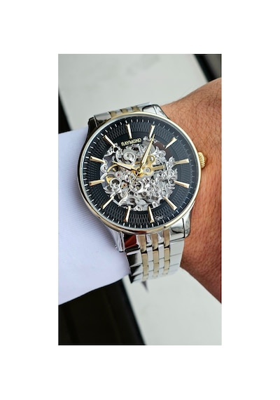Skeleton G31275 - Özel Seri - Otomatik Erkek Kol Saati - İskelet Model - Ipgbk Gümüş