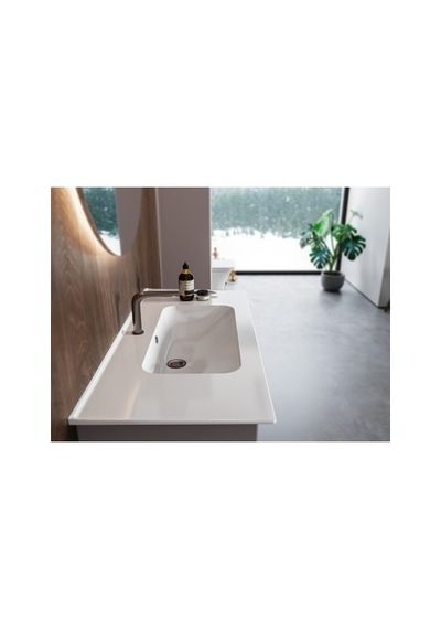 Canlı Turkuaz Renkli Etajerli Lavabo 80x47 Cm Ekstra Depolama Alanı 508 Yeşil