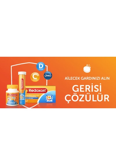 Redoxon 3'lü Etkili 15 Efervesan Tablet