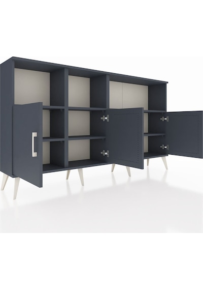 Arges Konsol 6 Raflı 4 Kapaklı 176x30x99 Antrasit-antrasit Antrasit - Antrasit Arges Konsol 6 Raflı 4 Kapaklı 176x30x99 Antrasit-antrasit Antrasit - Antrasit