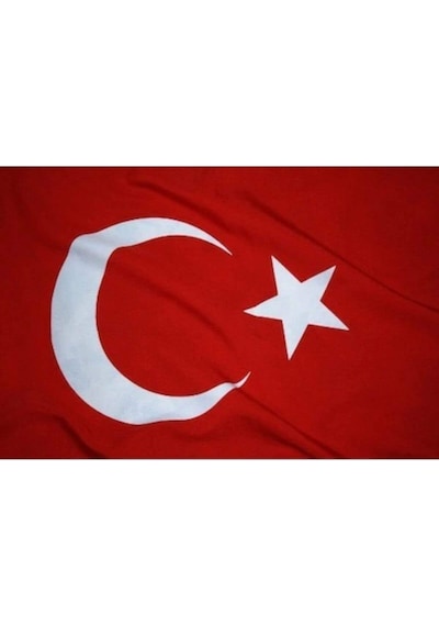 Buket Türk Bayrağı 50 x 75 CM Özel Alpaka Kumaş