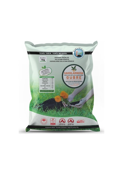 Kara Elmas Solucan Gübresi - 1 KG