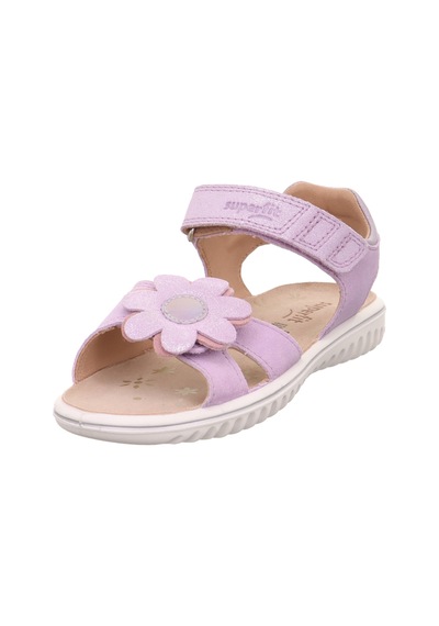 Superfit Sparkle Kız Çocuk Sandalet Çiçekli - Lila 009015-8500