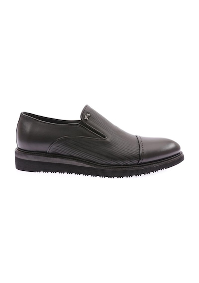 Dgn 3423 Erkek Eva Taban Lazerli Oxford Ayakkabı 3423-1591-R2061 Siyah