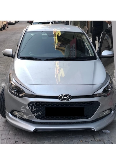 Hyundai i20 (2014-2018) Custom Ön Ek-Karlık (Plastik) BOYASIZ