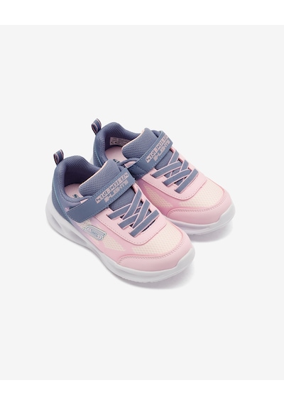 Skechers Skechers Sola Glow - Ombre Deluxe Küçük Kız Çocuk Gri Işıklı Spor Ayakkabı 303714n Gylp Gri