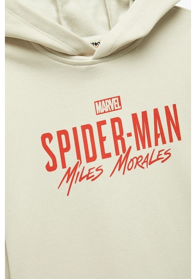 Koton Erkek Çocuk Lisanslı Örümcek Adam Baskılı Uzun Kollu Şardonlu Pamuklu Kapşonlu Sweatshirt Ekru Koton Erkek Çocuk Lisanslı Örümcek Adam Baskılı Uzun Kollu Şardonlu Pamuklu Kapşonlu Sweatshirt Ekru