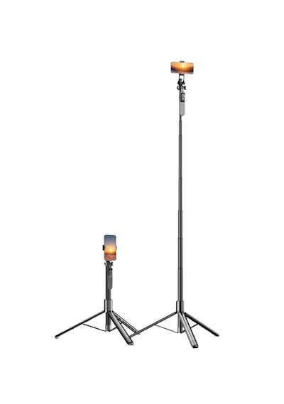 Keephone Kp-la05 Picpod 360 Derece Ayarlanabilir 202cm Bt Selfie Çubuğu - Siyah 1