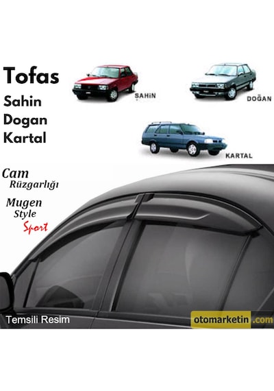 Tofaş Uyumlu Mugen Cam Rüzgarlığı