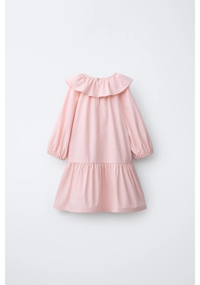 Poala Kids Pembe Fiyonk Elbise
