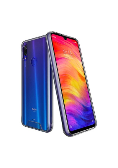 Xiaomi Redmi Note 7 Kilif Seffaf Sararmaz Gard Silikon 392478162