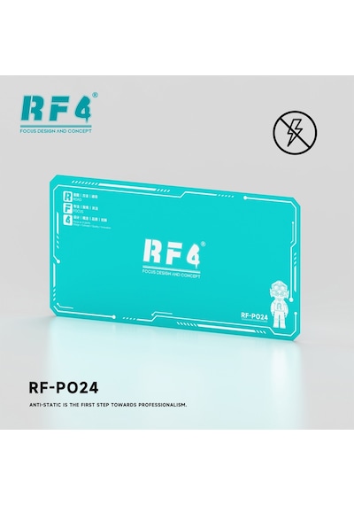 Rf4 Rf-po24 Silikon Tamir Pedi 70x35cm Isıya Dayanıklı Lehimleme Matı Pcb Smd Bga Çalışma Matı