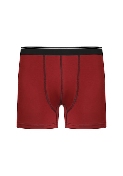 Akbeniz Erkek Pamuk Likralı Bordo Boxer 40133-Bordo