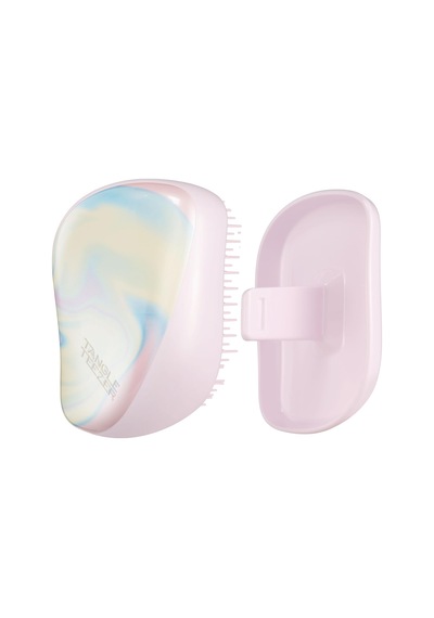 Compact Stylerıce Cream Swirl Saç Fırçası - Seyahat Ve Çanta Boy Tarak
