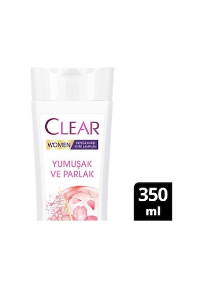 Clear Women Yumuşak Ve Parlak Şampuan 350 Ml Tüm Saçlar