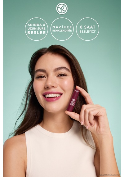 Yves Rocher Cc Nemlendirici Tinted Dudak Balsamı - Mürdüm
