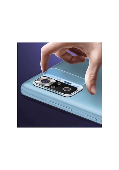 Xiaomi Redmi Note 10 Pro Uyumlu Arka Kamera Lens Koruma Ve 5d Tam Kaplayan Ekran Koruyucu