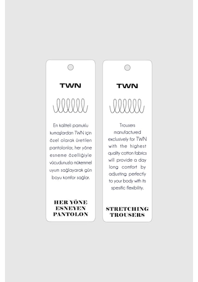 Twn Slim Fit Taş Armürlü Chino Pantolon 5ecc3s208232m S01
