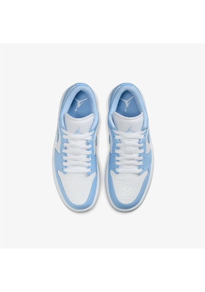 Nike Air Jordan 1 Low Whıte Aluminum-sportxoutlet Beyaz - Mavi