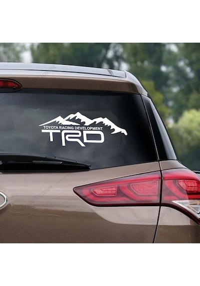 Trd Toyota Sticker Araba Oto Sticker Toyota Racing Sticker