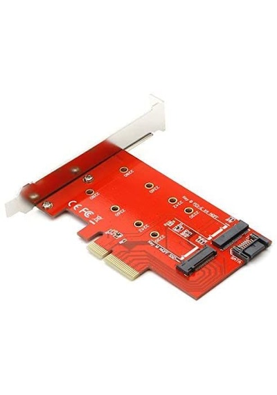 Pcı-express X4 To Ngff M.2 B & B+m Key Sata Ssd Pci E Çevirici