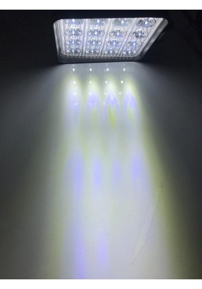16 Led Kare Çalışma Lambası