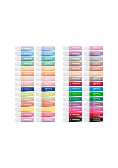 Stabılo Boss Original X Pantone Highlighter Seti 30 Renk 70/30-6 Çok Renkli