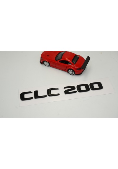 CLC 200 Bagaj Parlak Siyah ABS 3M 3D Yazı Logo