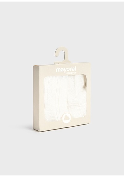Mayoral 2'li Bebek Çorap 9863 Krem