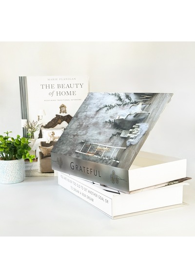 Kitap Şeklinde Dekoratif Saklama Kutusu 3 Lü Set Şık Düzenleme Ve Gizli Kutu, Kitap Görünümlü Dekoratif Organizer Kutular 3 Lü Saklama Ve Düzenleme Çözümü - Bgaktpktset016