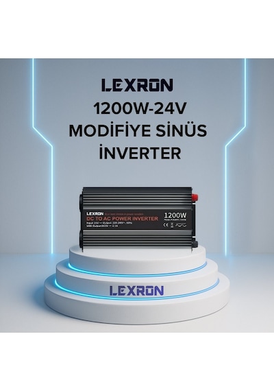 Lexron 1200w 24v 1200 Watt Modifiye Sinüs İnverter