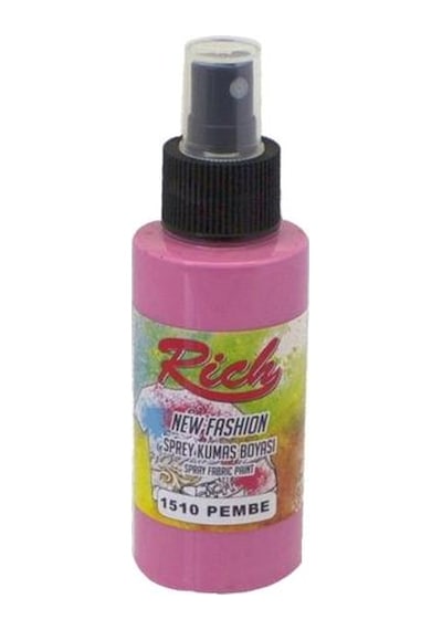 Rich New Fashion Sprey Kumaş Boyası 100 Cc. 1510 Pembe