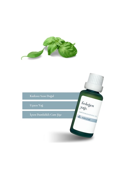 Sabunal Fesleğen Yağı 30 ML - Cilt Bakım Yağı