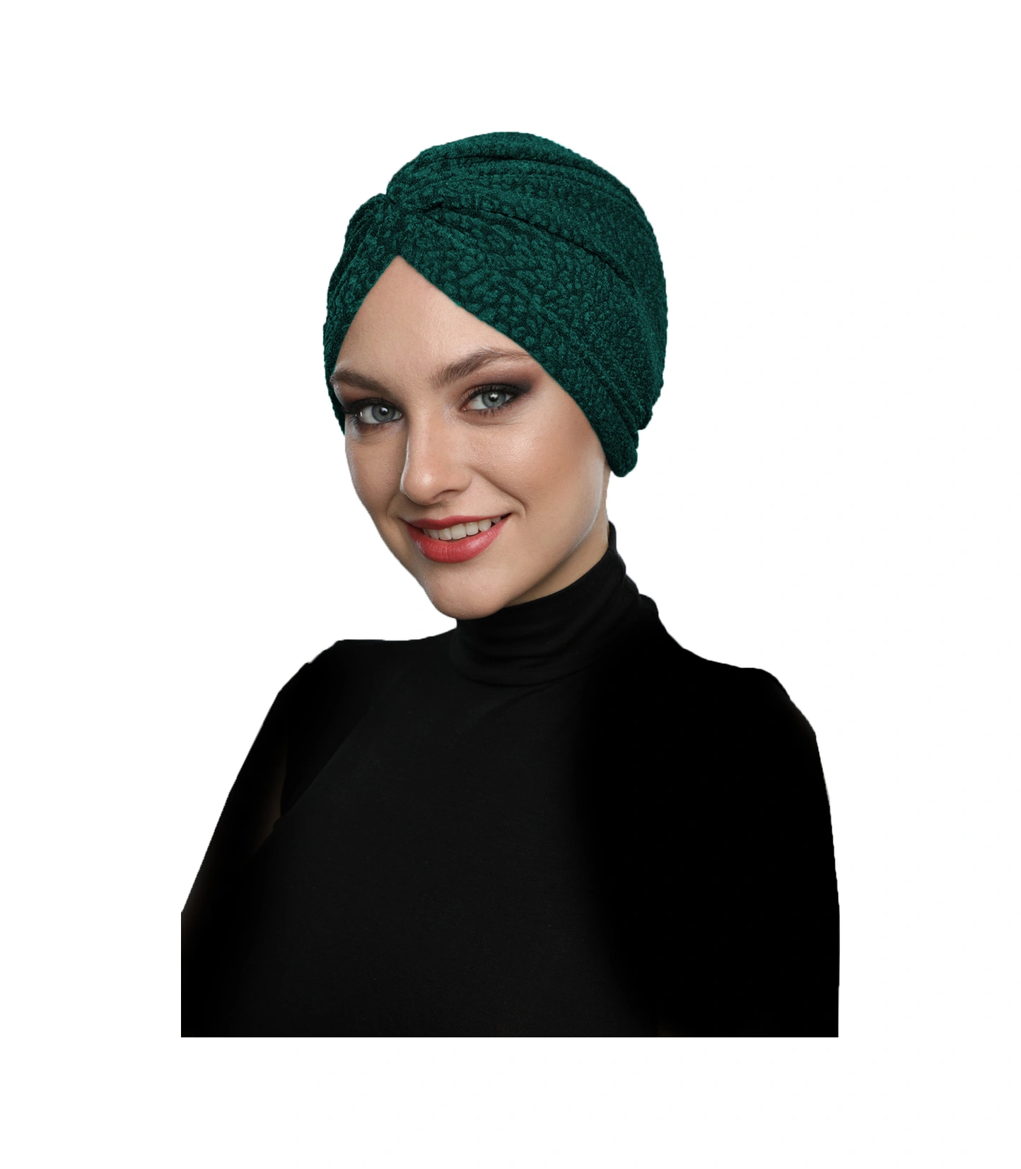 Elysianfidan Brokar W Hürrem Rengi Hazır Türban Tesettür Bone Hürrem