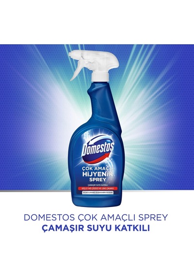 Çok Amaçlı Hijyenik Çamaşır Suyu Katkılı Temizlik Spreyi 750 Ml Diğer