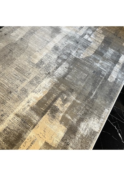 Elexus Halı Valesco 3936 Gri Antrasit Modern Salon Halısı Gri Antrasit